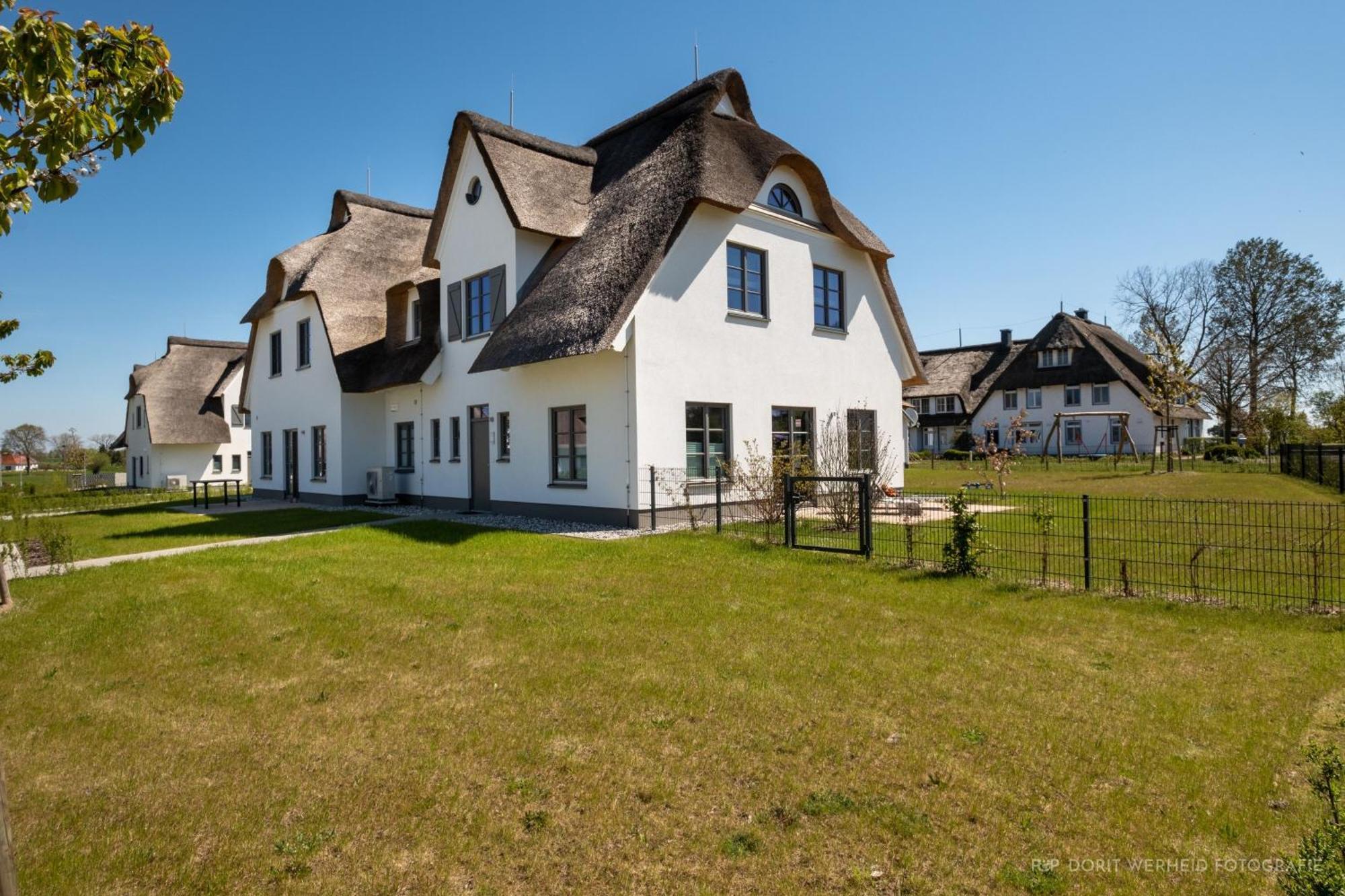 Вілла Inseldomizil Stolpe - Urlaub Unter Reet Auf Usedom Stolpe auf Usedom Екстер'єр фото